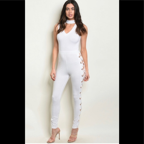 JUMPSUIT WITH CHOKER - Picture 2 of 3